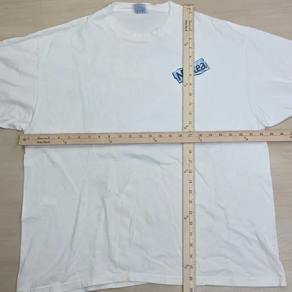 Nestea Full Throttle Refreshment T Shirt Size XL Jeff Green #10 NASCAR Stains - Picture 7 of 9